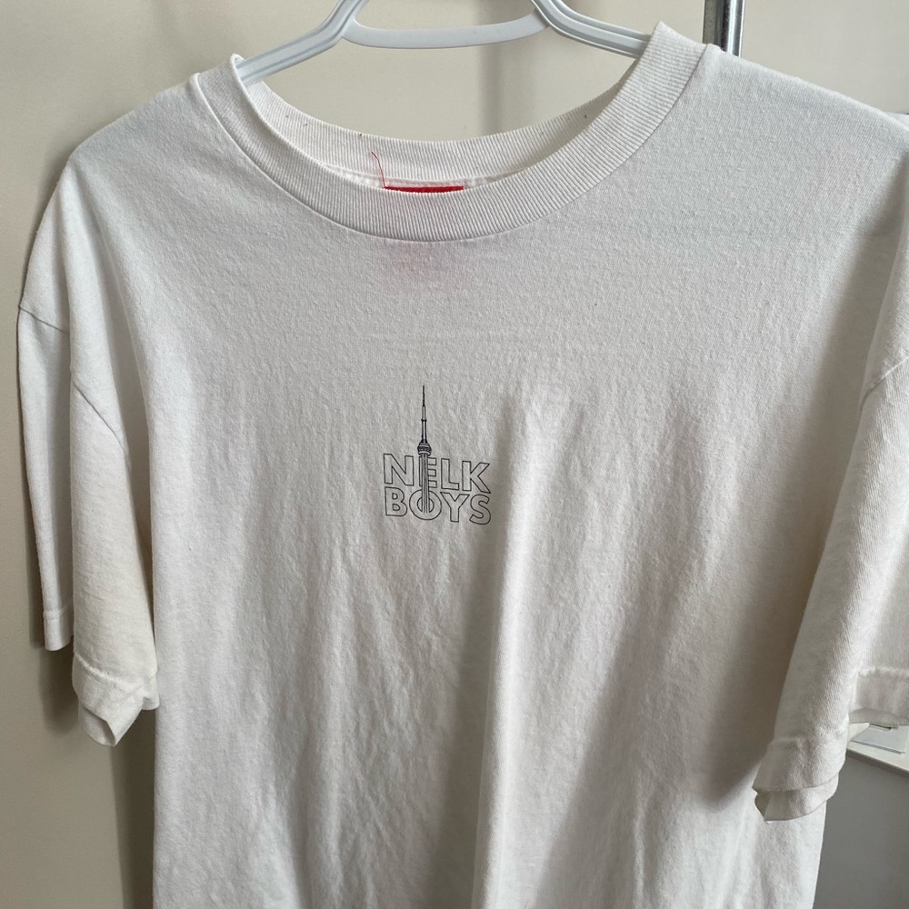 Nelk Boys Full Send White CN Tower Tee